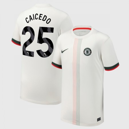 Maillot Foot Chelsea Caicedo 25 Exterieur 2025-26 Maillot Foot Chelsea Caicedo 25 Exterieur 2025-26